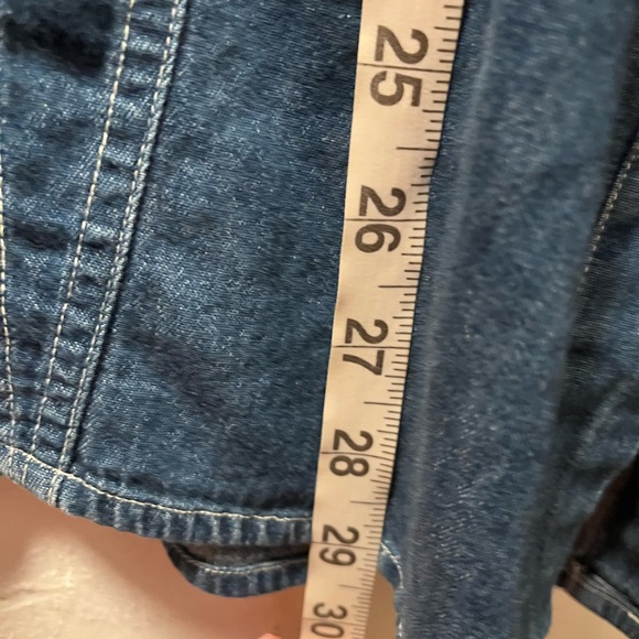 Vintage Esprit Dark Blue Denim Shirt - Picture 8 of 8